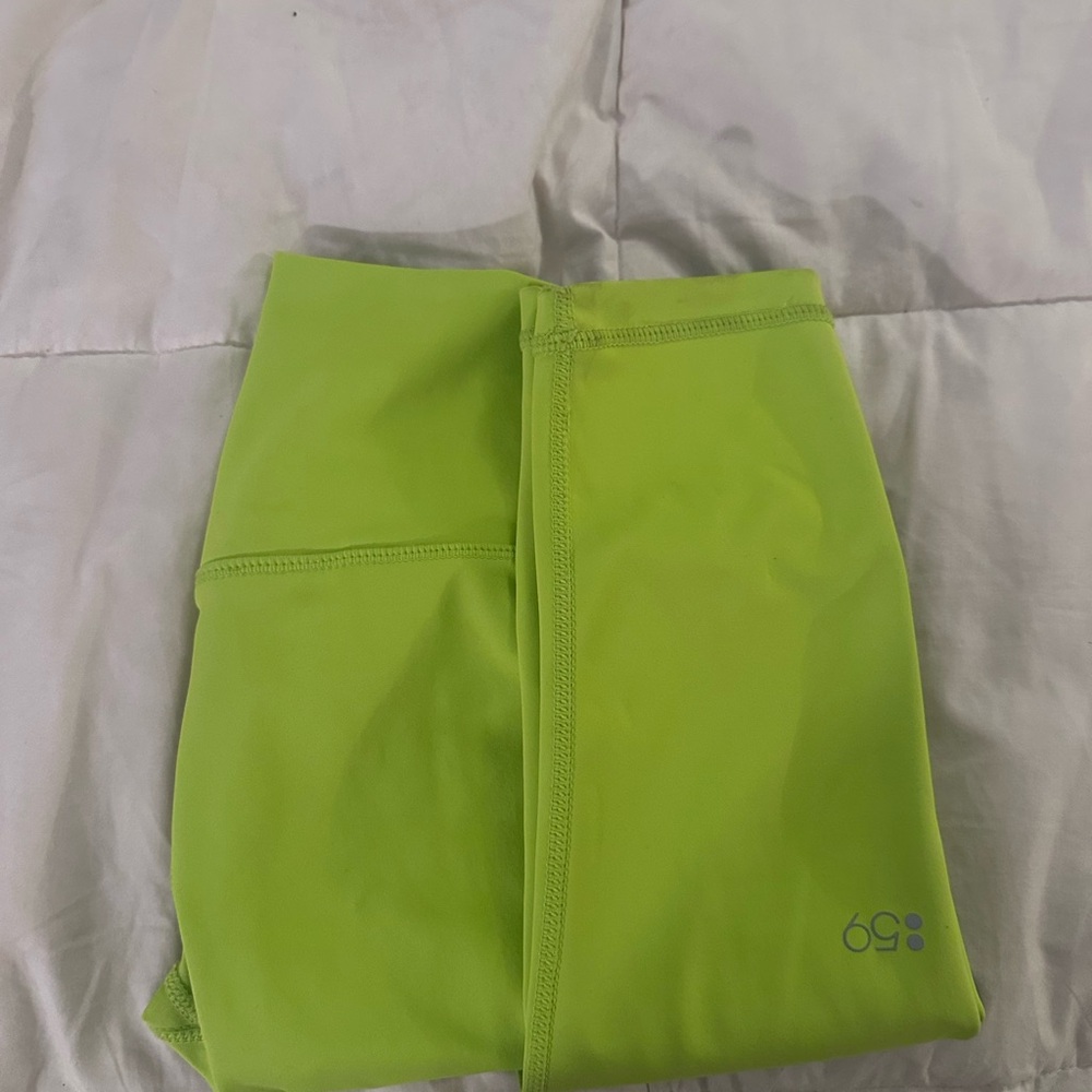Splits59 high waisted green leggings